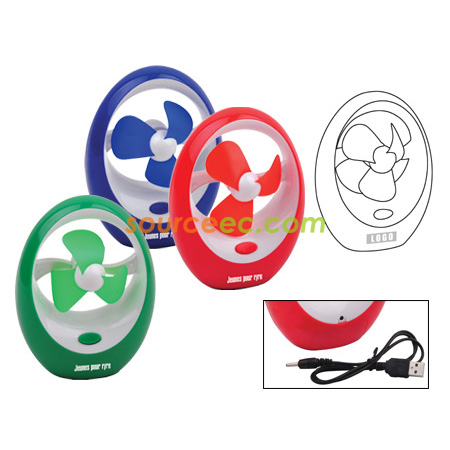 Customization Mini Oval Fan Corporate Gifts