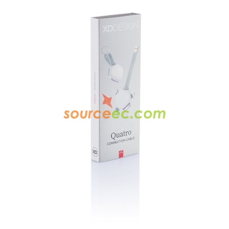 Customization Quatro 4-in-1 phone cable Corporate Gifts