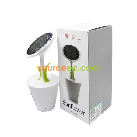 Customization Sunflower Solar Charger flowers Corporate Gifts