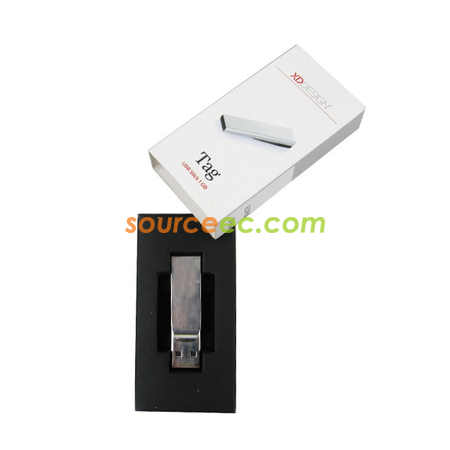 Customization Tag stainless steel clip-on USB Corporate Gifts