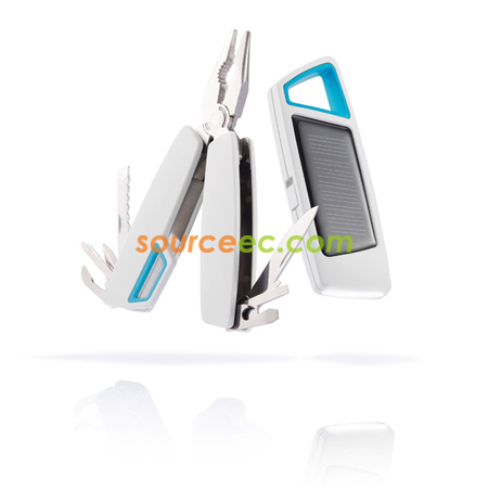 Customization Tovo Solar Flashlight and Knife Kit Corporate Gifts