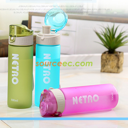 Customization 600ML Frosted Sports Bottle Corporate Gifts