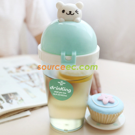 Customization 420ML Ice Cream Animal Cup Corporate Gifts