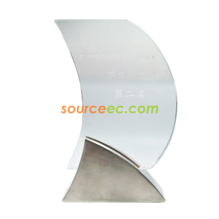 Customization Crystal Metal Trophies Corporate Gifts