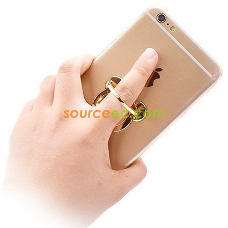 Customization Bear Mobile Phone Ring Buckle Corporate Gifts