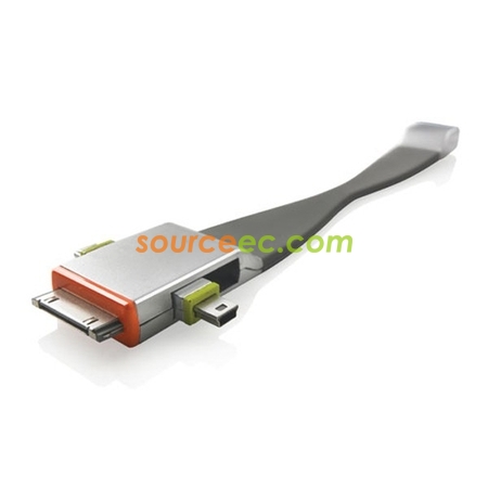 Trio Triple Data Cable