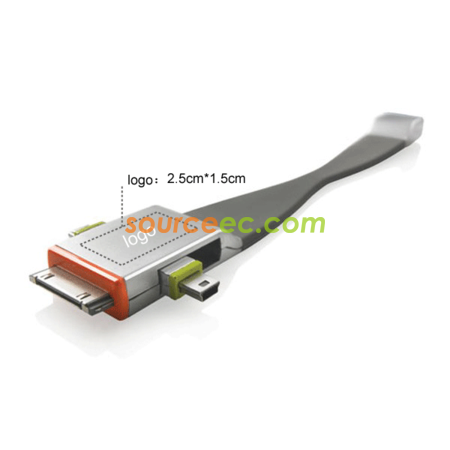 Customization Trio Triple Data Cable Corporate Gifts
