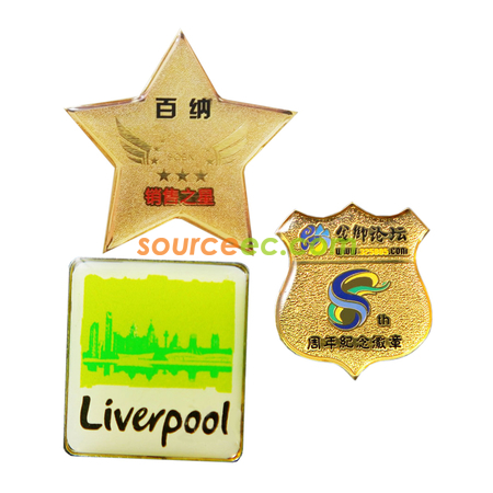 Customization Custom Metal Badge Corporate Gifts