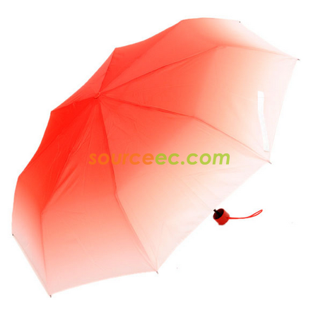 Customization Gradient Three Folding Umbrella Corporate Gifts