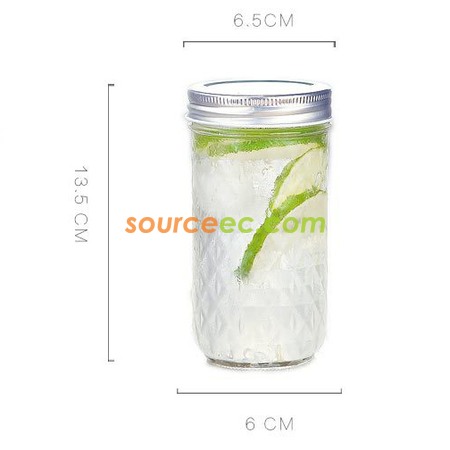 Customization 350ML Diamond  Glass Corporate Gifts