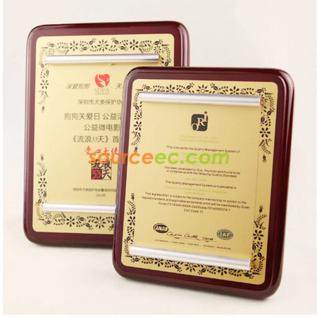 Customization Wooden Plaque Corporate Gifts