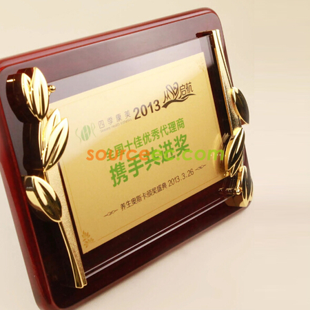 Customization Wooden Plaque Corporate Gifts