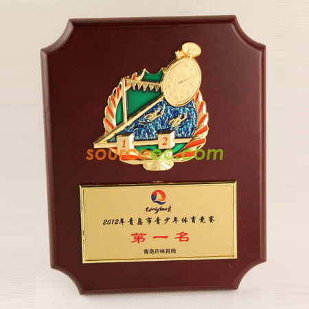Customization Sports Plaque Corporate Gifts