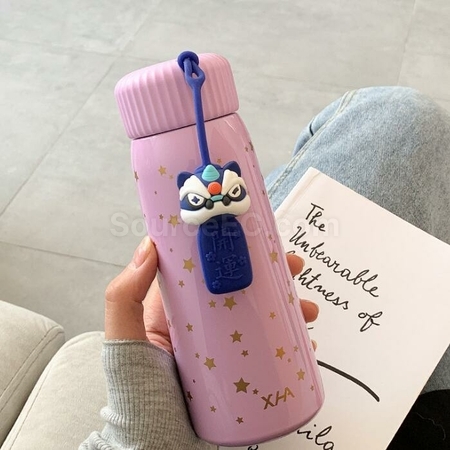 Customization Good Luck To Lucky Lion Vacuum Flask Corporate Gifts