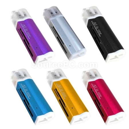 Customization Aluminum alloy card reader USB2.0 Corporate Gifts