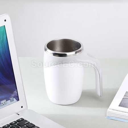Customization 304 Stainless Steel Electric Stirrer Coffee Cup Corporate Gifts