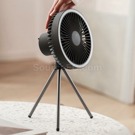 Customization USB Charging Camping Portable Small Ceiling Fan Light Corporate Gifts