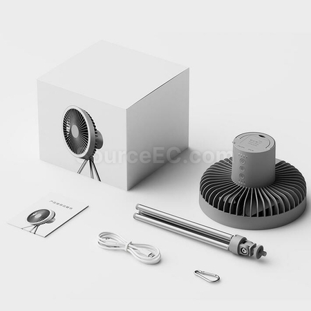 Customization USB Charging Camping Portable Small Ceiling Fan Light Corporate Gifts