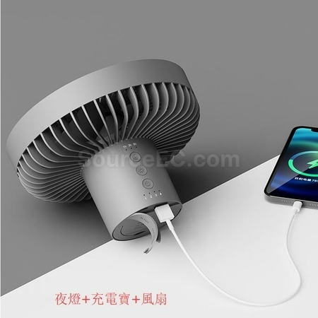 Customization USB Charging Camping Portable Small Ceiling Fan Light Corporate Gifts