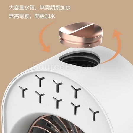 Customization USB Desktop Small Air Conditioner Cooling Fan Corporate Gifts