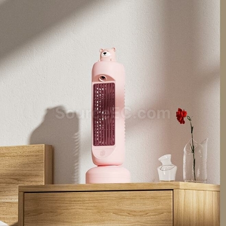 Customization USB Shaking Head Spray Charging Tower Air Conditioner Fan Corporate Gifts
