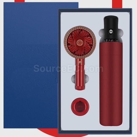 Customization Insulation Cup Small Fan Business Gift Set Corporate Gifts