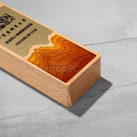 Customization Wooden Trophy Corporate Gifts