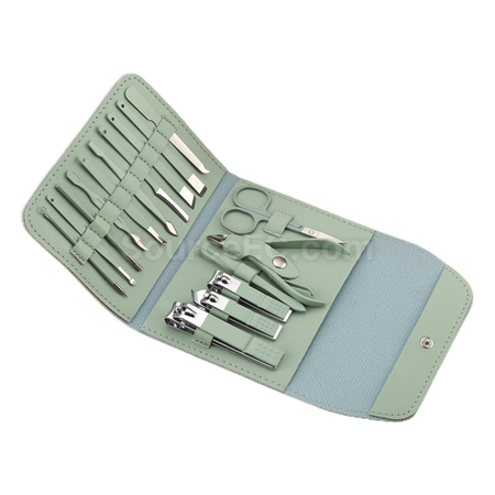 Customization PU Leather Manicure Set Corporate Gifts
