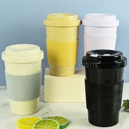 Customization PLA Eco-Friendly Covered 420ML Coffee Cup Corporate Gifts
