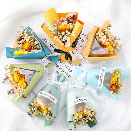 Customization Artifical Mini Dried Flower  Corporate Gifts