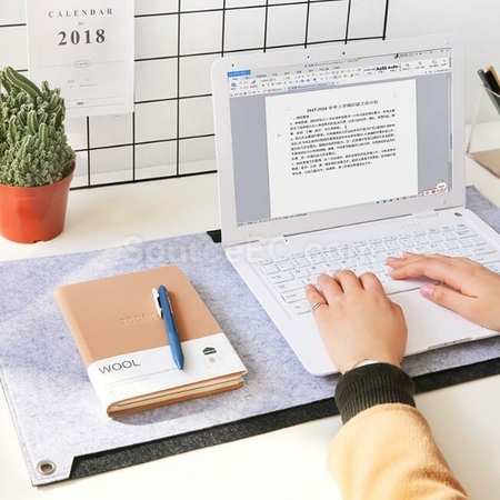 Customization Felt Multifunctional Double Layer Computer Desk Mat Corporate Gifts