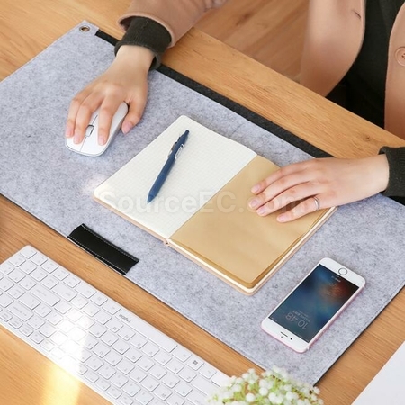 Customization Felt Multifunctional Double Layer Computer Desk Mat Corporate Gifts