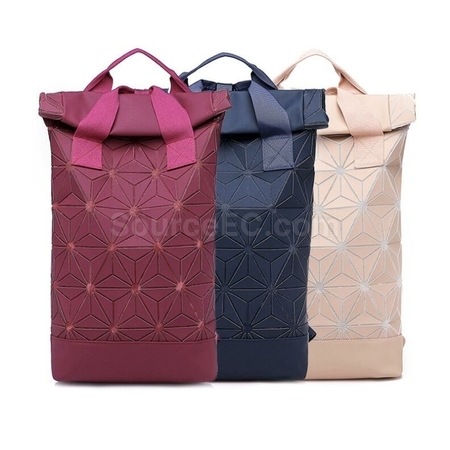 Customization Geometric Diamond Backpack Corporate Gifts