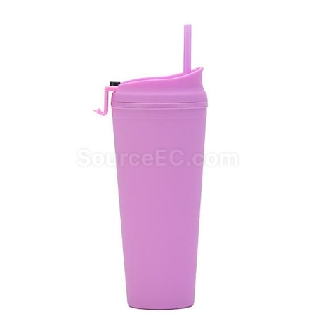 Customization Double-Layer Straw Cup Corporate Gifts