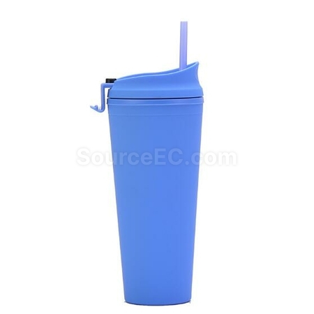 Customization Double-Layer Straw Cup Corporate Gifts