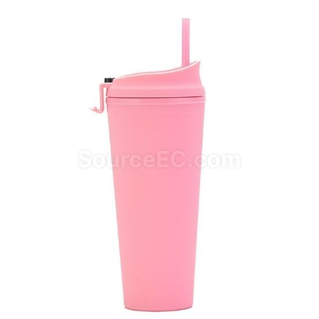 Customization Double-Layer Straw Cup Corporate Gifts