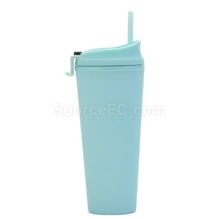 Customization Double-Layer Straw Cup Corporate Gifts