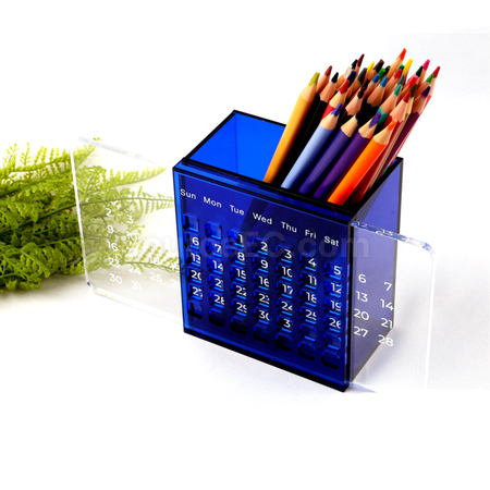 Customization Pen Holder With Calendar Corporate Gifts