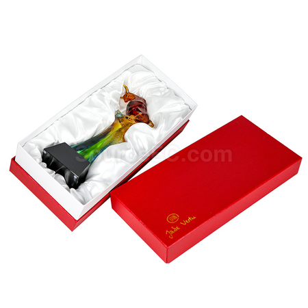 Customization Colored Glaze Crystal Trophy Corporate Gifts