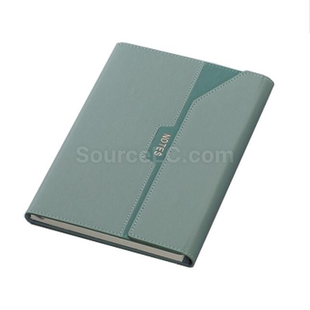 Customization Two-Color Leather Magnetic Notebook Corporate Gifts