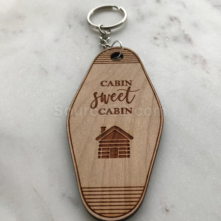 Customization Wooden Keychain Corporate Gifts