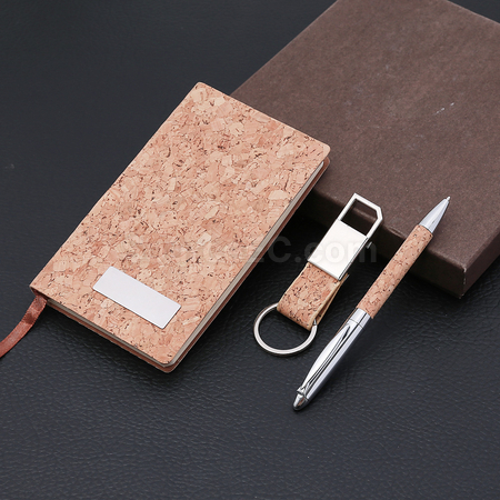 Customization Pen+Notebook+Key Chain Business Gift Set Corporate Gifts