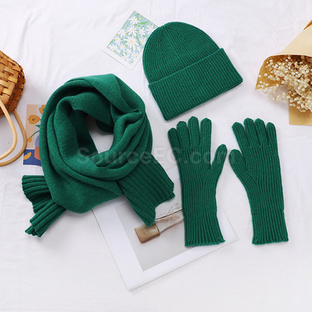 Customization Three-Piece Scarf Gloves Corporate Gifts