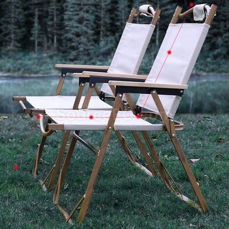Customization Aluminum Alloy Folding Portable Outdoor Camping Chair Corporate Gifts