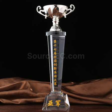 Customization Crystal Trophy Cup Corporate Gifts
