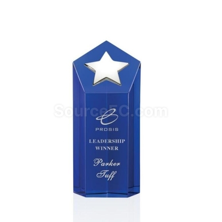 Customization Metal Star Crystal Trophy Corporate Gifts