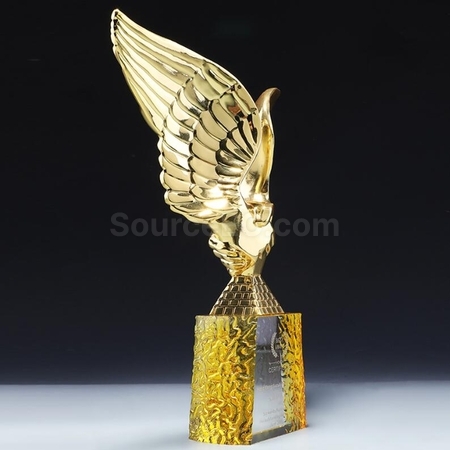 Customization Cooperation And Win-Win Metal Crystal Trophy Corporate Gifts