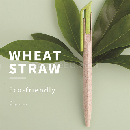 Customization Straw Color Matching Advertising Pen Corporate Gifts