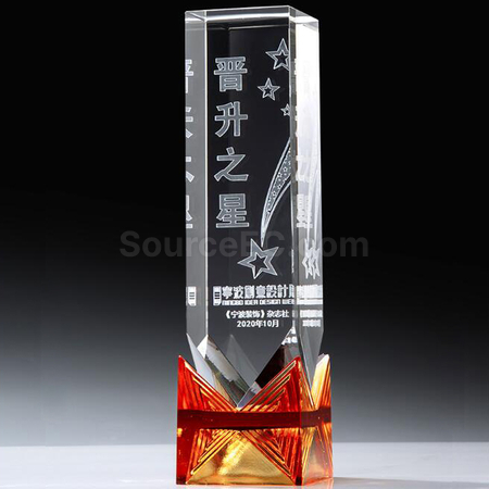Customization Crystal Trophy Corporate Gifts