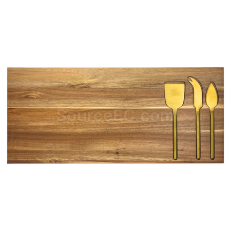 Customization Yeto Cheeseboard with Knife Set Corporate Gifts